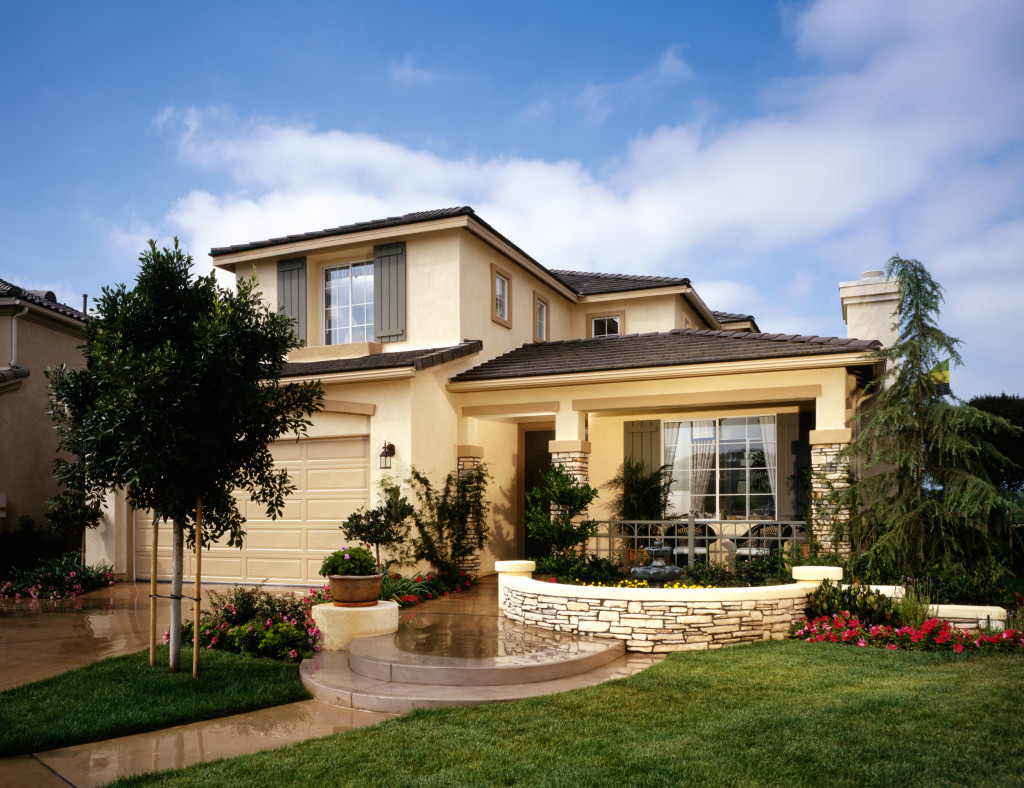 Home Exterior of House with Landscaping