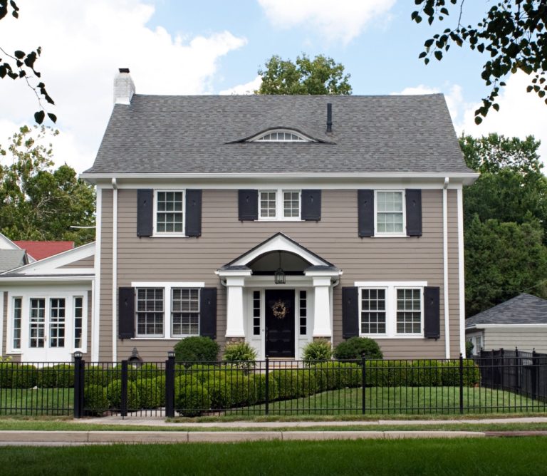 An image of a home's facade