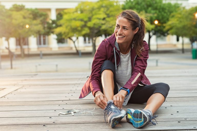 exercising person