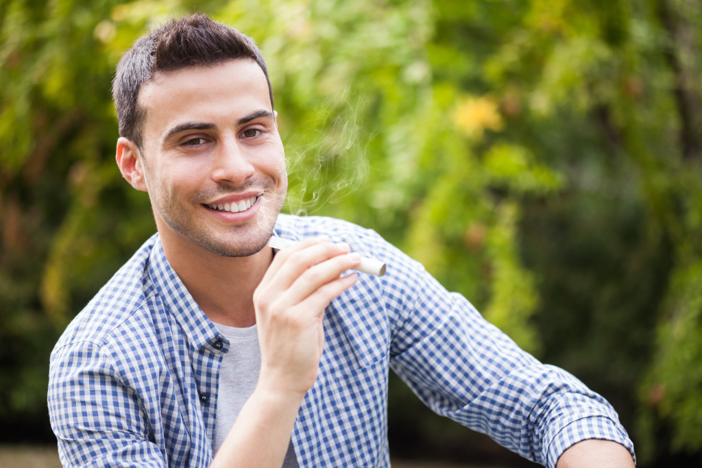 Man Smoking