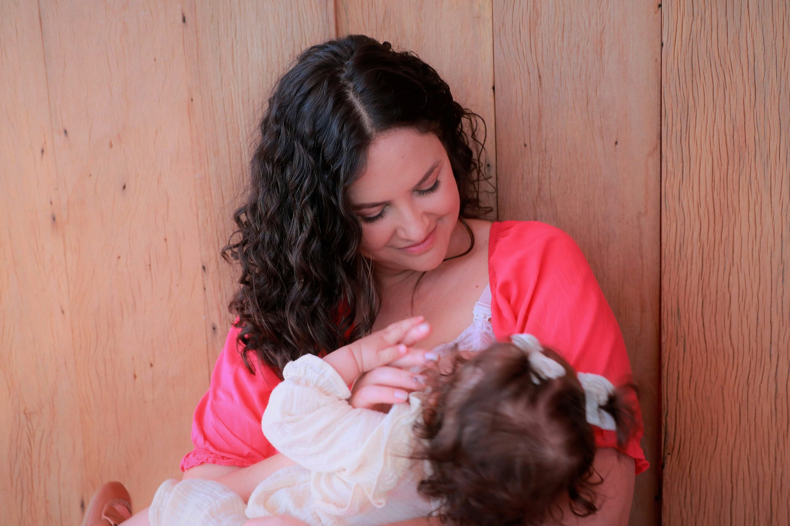 mother breastfeeding her baby